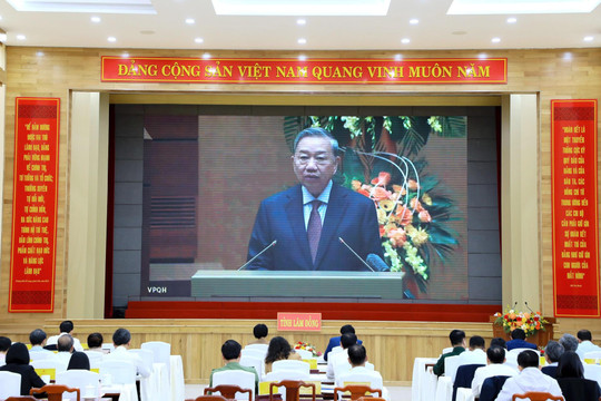 Tổng Bí thư Tô Lâm: Bầu cử thành công, “bầu đúng người, vì nước, vì dân”
