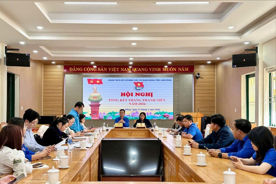 Tuổi trẻ các cơ quan Đảng tỉnh Lâm Đồng tổng kết Tháng Thanh niên năm 2026