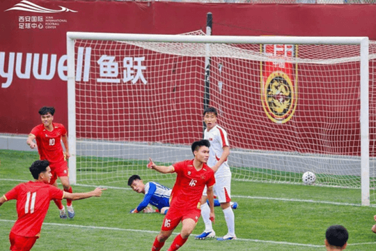 Siêu máy tính dự đoán cơ hội thắng của U23 Việt Nam trước U23 Trung Quốc chỉ đạt 24%