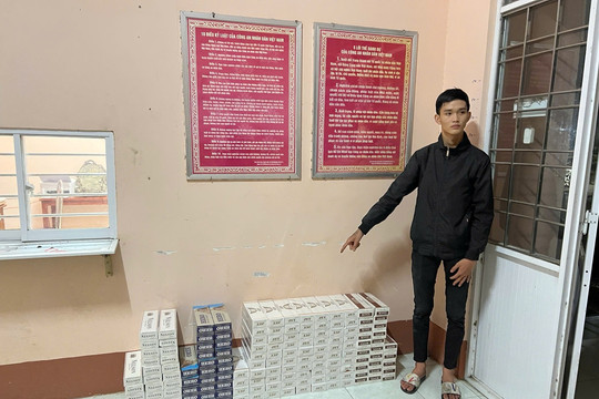 Công an tỉnh Đồng Tháp liên tiếp bắt giữ các đối tượng vận chuyển thuốc lá lậu số lượng lớn