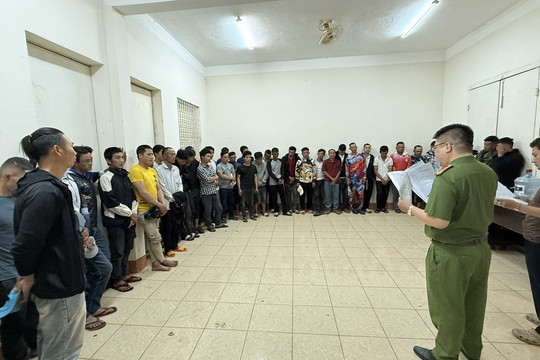 Công an Đắk Lắk triệt phá sới bạc quy mô lớn núp bóng giải câu cá trao thưởng