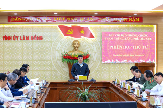 Lâm Đồng đẩy mạnh phòng, chống tham nhũng từ sớm, từ xa