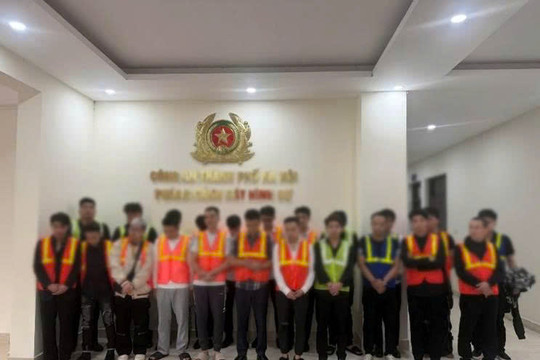 Hà Nội khởi tố 26 bị can kinh doanh bóng cười tại cơ sở Sành Lounge