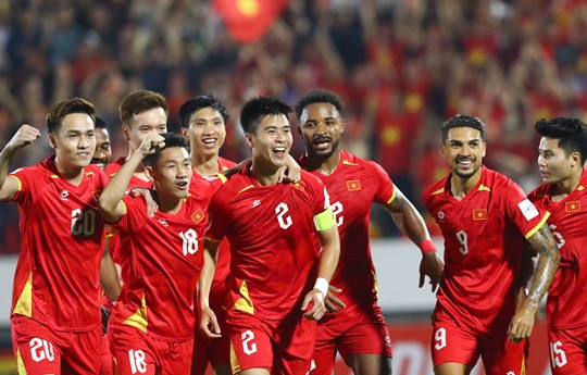 Đội tuyển Việt Nam tụt xuống hạng 99 FIFA do thuật toán tính điểm mới