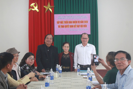 Ra mắt Chi hội VHNT các DTTS Việt Nam tỉnh Lâm Đồng
