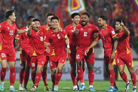 Tuyển Việt Nam lập kỳ tích toàn thắng vòng loại Asian Cup 2027