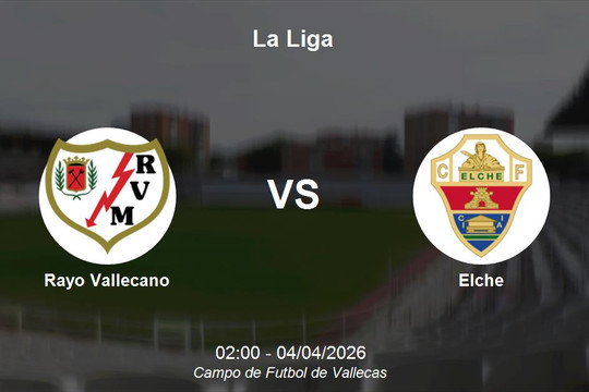 Nhận định Rayo Vallecano vs Elche - La Liga