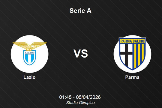 Nhận định Lazio vs Parma - Serie A: Đại diện thủ đô nỗ lực bám đuổi top đầu