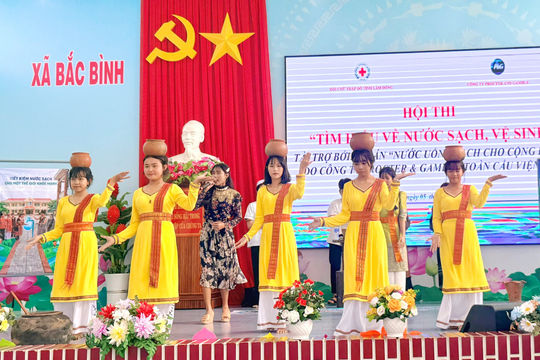 Hội thi Tìm hiểu về nước sạch và vệ sinh tại Lâm Đồng