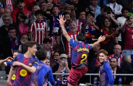 Barcelona lội ngược dòng hạ Atletico Madrid: Bản lĩnh nhà vua và bước ngoặt 7 điểm