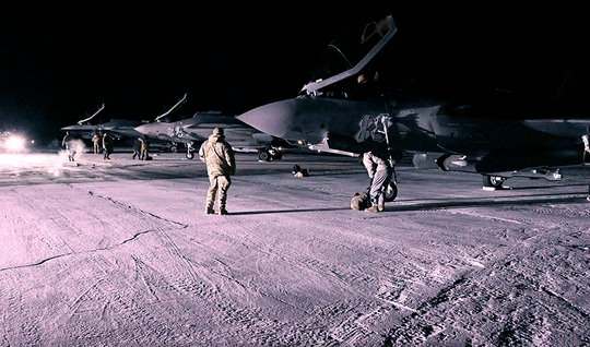 Kịch bản F-35 đối đầu F-35 và chiến dịch phòng thủ Greenland của Đan Mạch