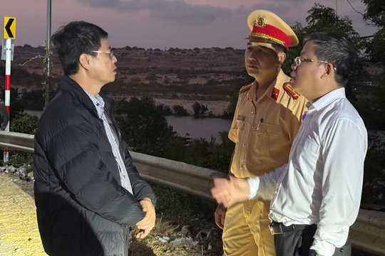 Lãnh đạo tỉnh Lâm Đồng kiểm tra hiện trường, thăm nạn nhân vụ tai nạn giao thông ở Hòa Thắng