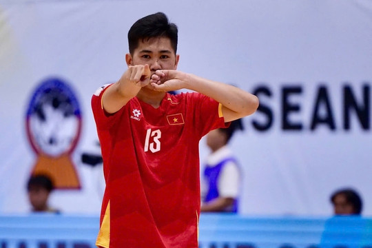ĐT futsal Việt Nam khởi đầu rực rỡ với chiến thắng 4-0 trước Myanmar
