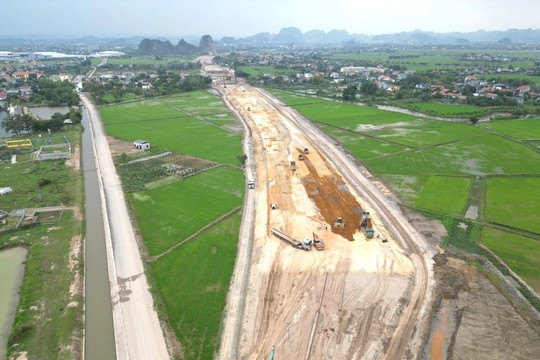 Cao tốc Ninh Bình - Hải Phòng 6.865 tỷ đồng: Xuân Trường tăng tốc thông xe