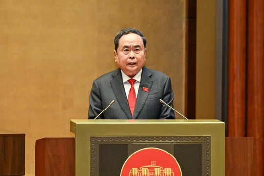 Chủ tịch Quốc hội Trần Thanh Mẫn phát biểu nhậm chức