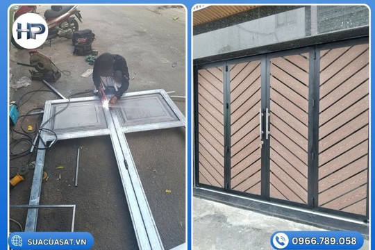 Thợ Sửa Cửa Sắt Tại Nhà TPHCM Uy Tín - Sửa Cửa Sắt Hòa Phát