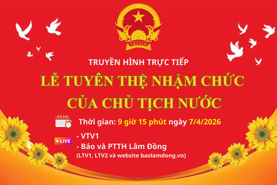 Trực tiếp: Lễ tuyên thệ nhậm chức của Chủ tịch nước