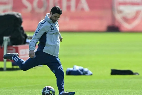 Arteta xác nhận Arsenal thiếu vắng Saka và Timber cho đại chiến Champions League