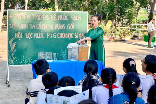 Chủ động bảo vệ sức khỏe từ nguồn nước sạch