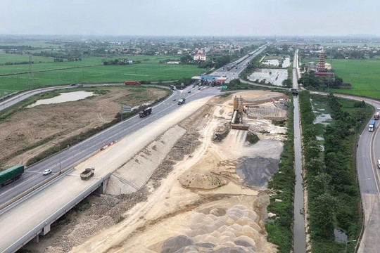 Mở rộng cao tốc Cao Bồ - Mai Sơn lên 6 làn xe: Về đích vào cuối tháng 6 năm 2026