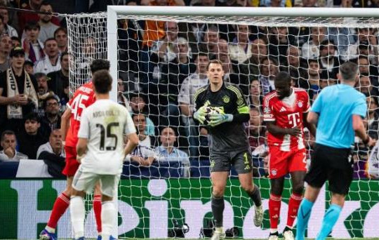 Neuer rực sáng, Bayern Munich đánh bại Real Madrid 2-1 ngay tại Bernabeu
