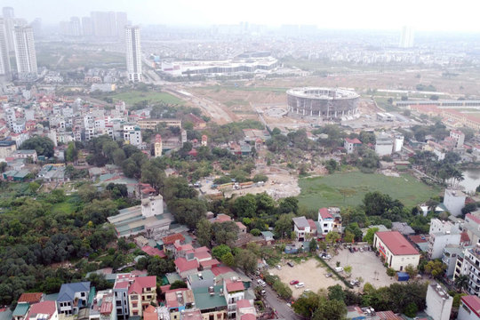 Hà Nội: Tiến độ mở rộng đường 70 đoạn kết nối Tây Mỗ sang khu vực Aeon Mall Hà Đông