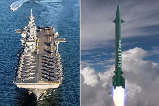 Tên lửa Khalij Fars của Iran và mối đe dọa với các tàu đổ bộ tấn công của Mỹ