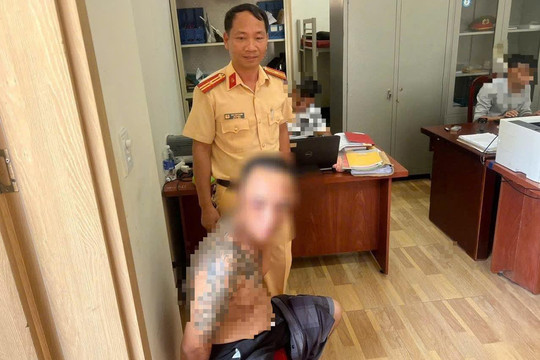 Cảnh sát giao thông Lâm Đồng phối hợp truy bắt đối tượng trộm xe ô tô