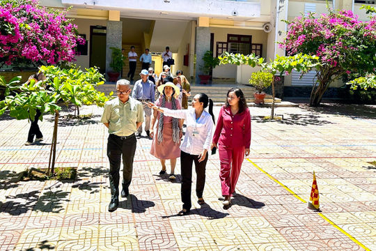 Đoàn công tác HĐND tỉnh Lâm Đồng khảo sát tại Đặc khu Phú Quý