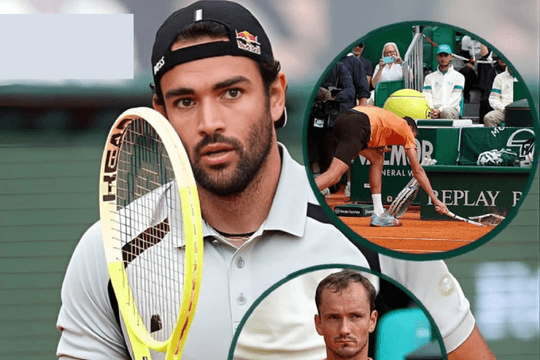Berrettini hạ Medvedev 6-0, 6-0: Cú sốc lịch sử tại Monte Carlo Masters