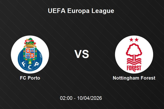 Nhận định FC Porto vs Nottingham Forest - UEFA Europa League