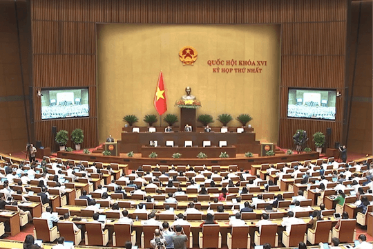 Kỳ họp thứ nhất, Quốc hội khóa XVI bước vào ngày làm việc thứ năm