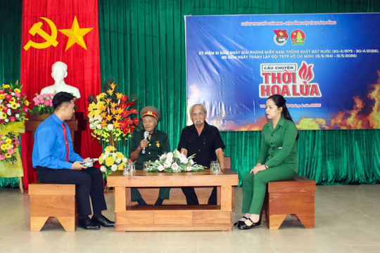 Tỉnh Đoàn Lâm Đồng sinh hoạt chính trị “Câu chuyện thời hoa lửa”