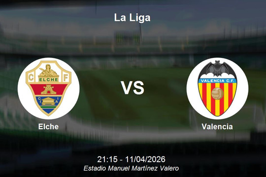 Nhận định Elche vs Valencia - La Liga: Cuộc chiến sinh tử tại Estadio Manuel Martínez Valero