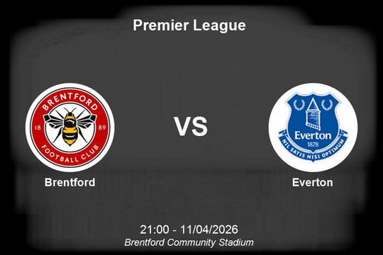 Nhận định Brentford vs Everton - Premier League: Đối đầu trực tiếp vì tấm vé châu Âu