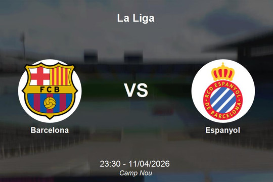 Nhận định Barcelona vs Espanyol - Đại chiến Derby xứ Catalan tại vòng 31 La Liga