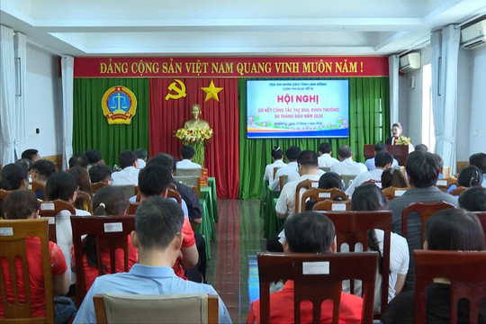 Cụm thi đua số III - TAND tỉnh Lâm Đồng giữ vững chất lượng xét xử, đẩy mạnh chuyển đổi số