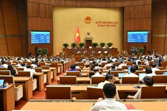Thông cáo báo chí số 9, Kỳ họp thứ nhất, Quốc hội khóa XVI