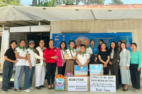 Hành trình nhân đạo - lan tỏa yêu thương đến với trẻ mồ côi