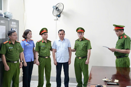 Công an tỉnh Phú Thọ bắt nguyên Phó Chủ tịch Phúc Yên liên quan vụ án xã hội đen