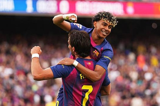 Barcelona đè bẹp Espanyol 4-1: Lamine Yamal rực sáng, bỏ xa Real Madrid 9 điểm