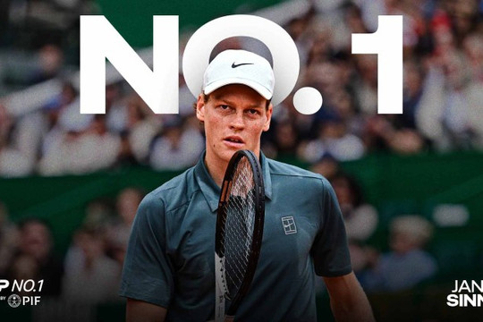 Jannik Sinner hạ Alcaraz tại Monte Carlo: Đòi lại ngôi số 1 và san bằng kỷ lục của Djokovic - Nadal