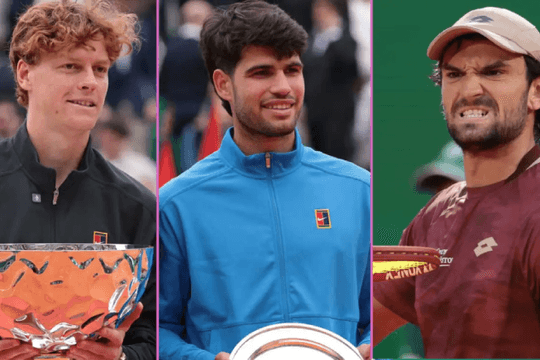 Jannik Sinner soán ngôi số 1 thế giới của Alcaraz sau Monte Carlo Masters