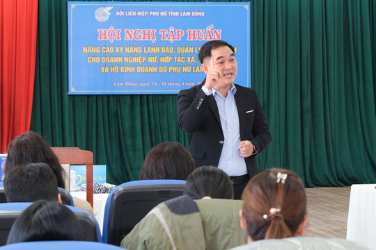 Lâm Đồng tập huấn nâng cao năng lực kinh doanh cho phụ nữ