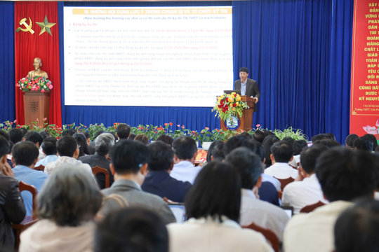 Lâm Đồng tập huấn công tác tổ chức Kỳ thi tốt nghiệp THPT năm 2026