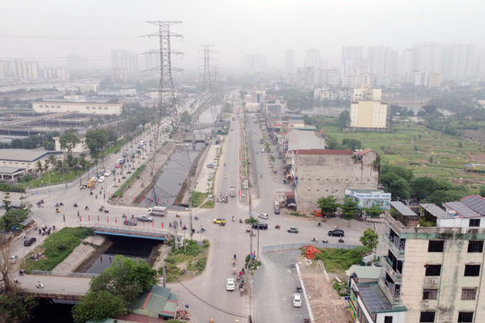 Hoàng Mai hoàn tất giải phóng mặt bằng mở rộng đường Tam Trinh