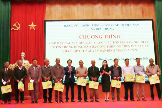 Ðức Trọng phát huy vai trò người có uy tín trong đồng bào DTTS