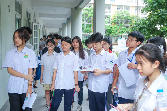 Điểm chuẩn lớp 10 ở TP HCM trong ba năm qua