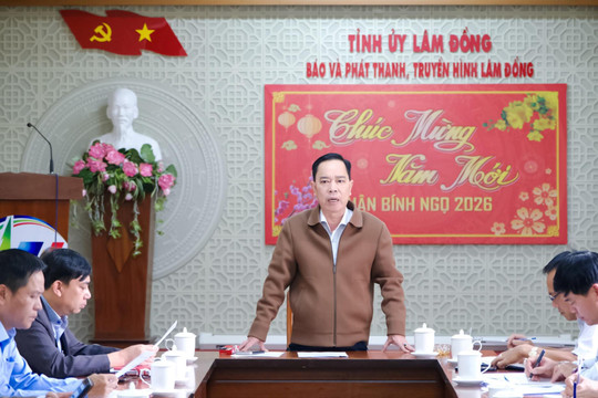 Dự án Xây dựng trụ sở Báo và Phát thanh, Truyền hình Lâm Đồng: tập trung đẩy mạnh tiến độ thi công