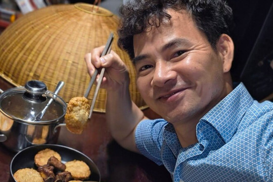 NSND Xuân Bắc gây chú ý với mâm cơm đêm mộc mạc và tin tức dàn sao Việt ngày 14/4